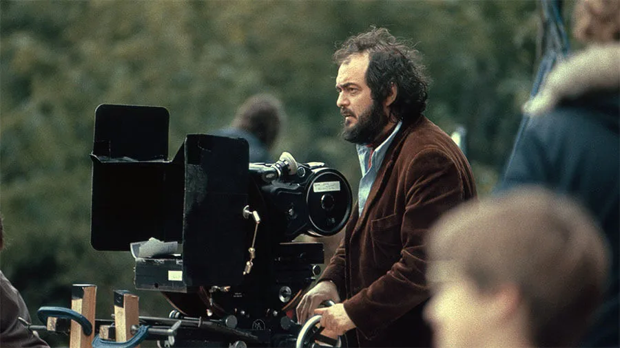 Стэнли Кубрик түсіру алаңында Стэнли Кубрик түсіру алаңында