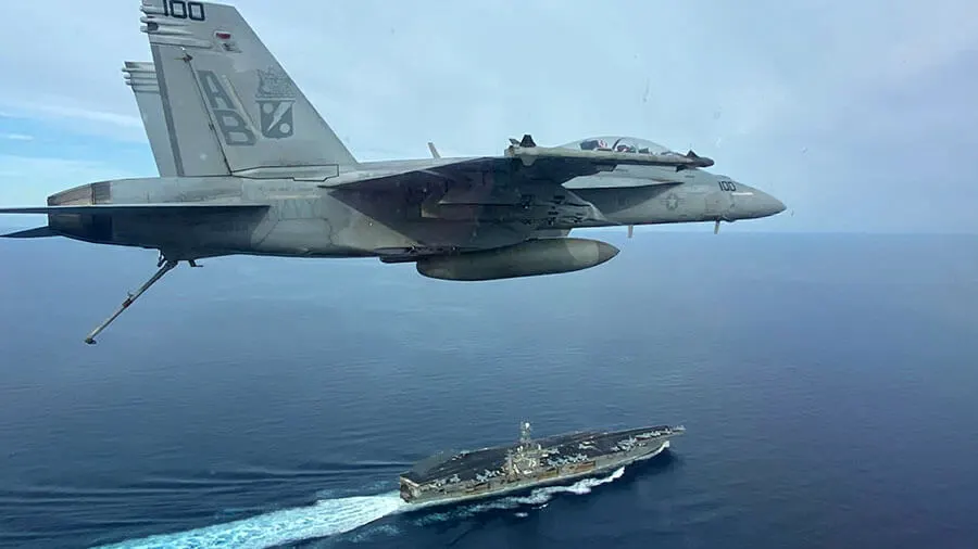 Қызыл теңіздің үстінде "достық оқ" нәтижесінде F/A-18 Hornet ұшағы атып түсірілді