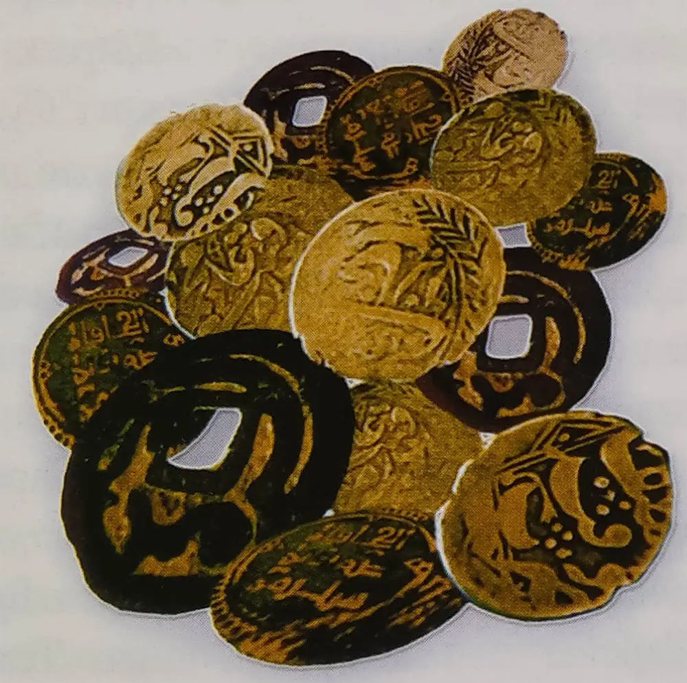 Алтын Орданың күміс монеталары. XIV г. 