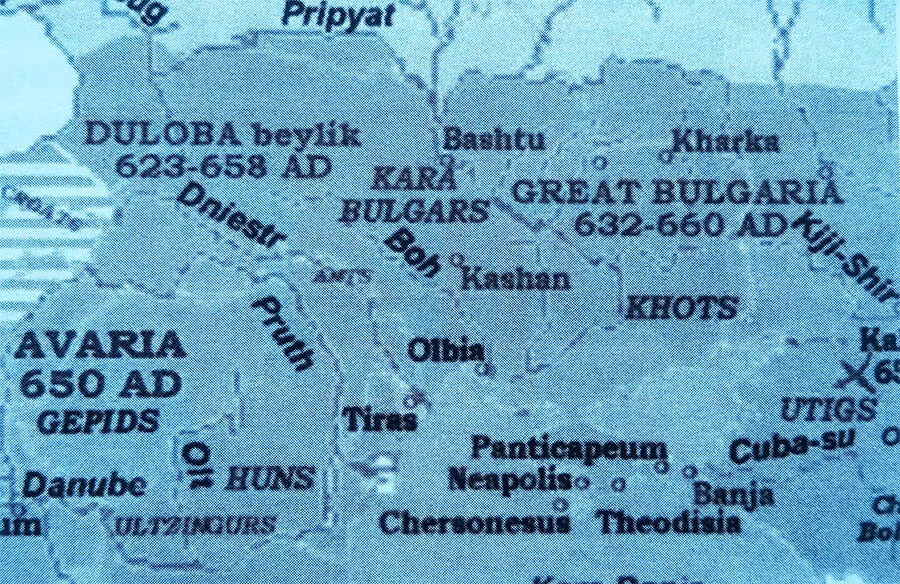 Дуло мемлекетінің картасы