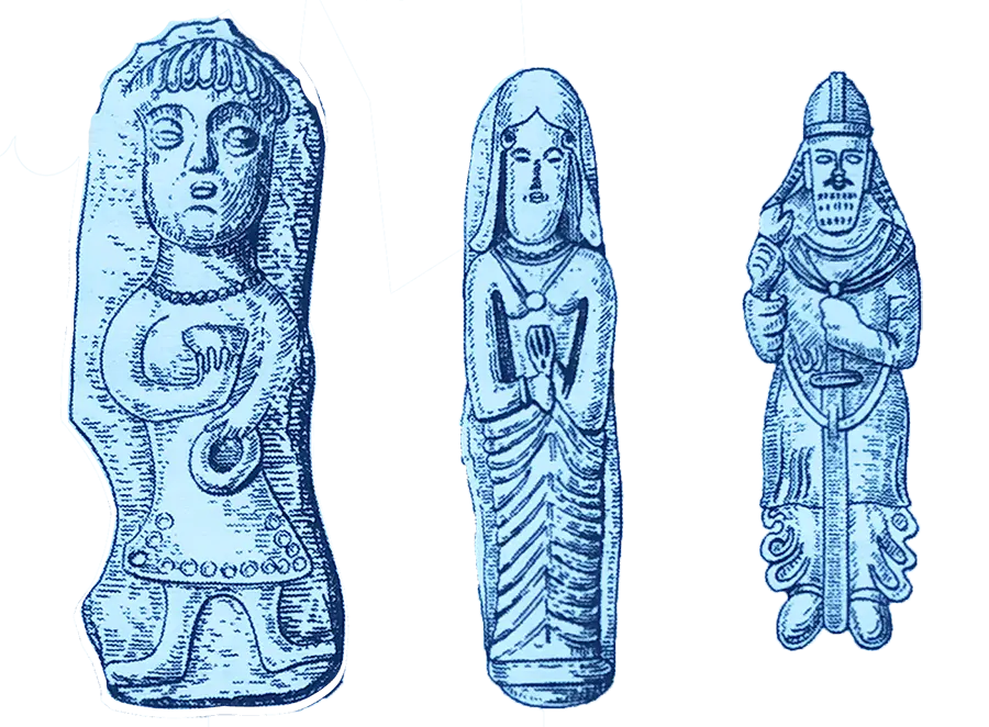 Орта Амудария мүсіндеріндегі Дулаттардың таңбалары