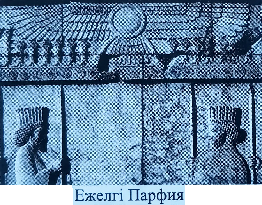 Ежелгі Парфия мемлекетіндегі Дулаттардың таңбасы