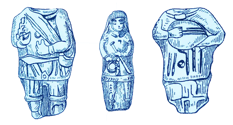 Соғдадағы Дулат таңбалы мүсіндер