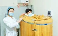 Балқарағай бөшкесі. Келес Арасан шипажайы